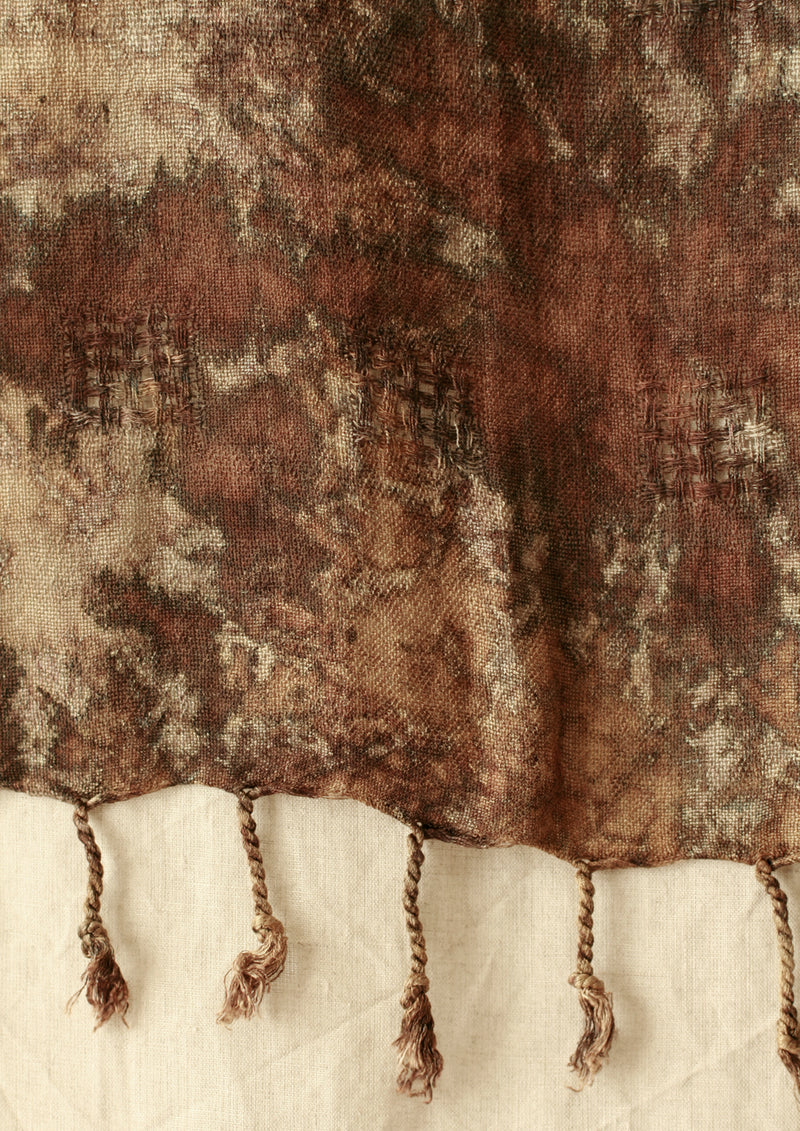 Marfa Handwoven Cotton Scarf